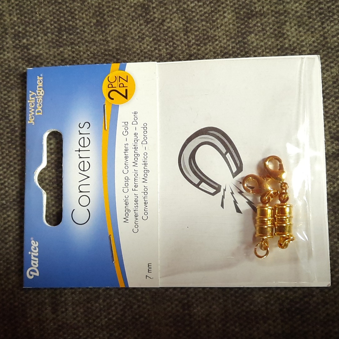 Magnetic Clasp Converter Necklace Bracelet Closure Made Easy Nwt 2pcs Per Pack
